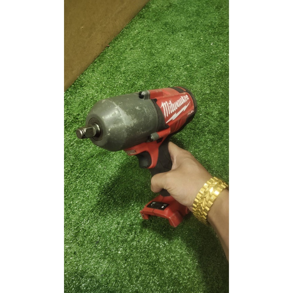 Milwaukee 2763 มือสอง บล๊อกไร้สาย เฉพาะตัวเครื่อง Cannon Impact Wrench Jackhammer Bare