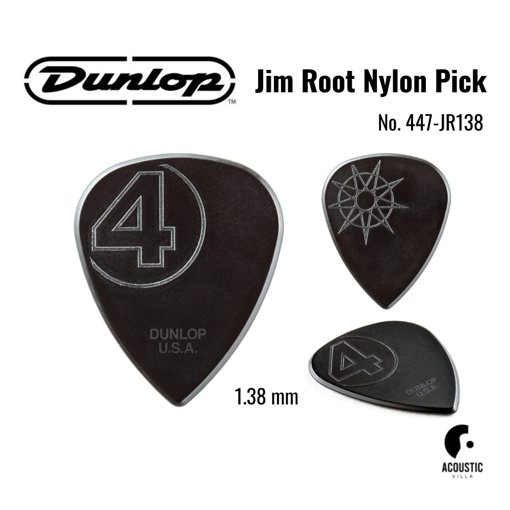 ปิ๊กกีตาร์ Dunlop Jim Root Nylon Pick