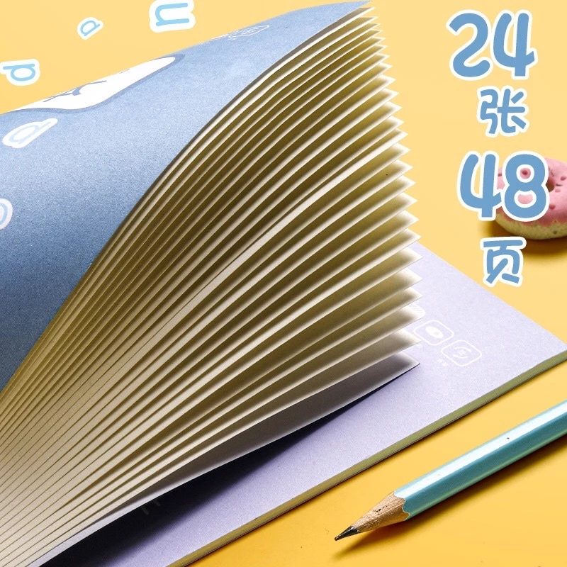 พร้อมส่ง สมุดคัดจีน​ สมุดฝึกเขียนอักษรจีน​ สมุดภาษาจีน​ เล่มเล็ก thumbnail 5