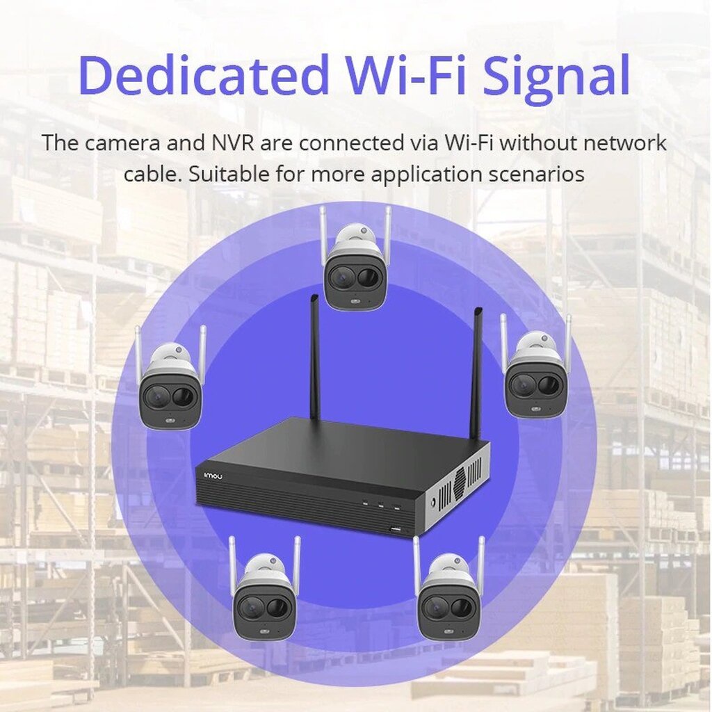 🛵มีส่งด่วน💨 IMOU NVR1108HS-W-S2 8 CHANNEL ติดตั้งเองได้ ประกัน 2 ปี