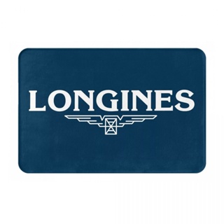 Longines (1) พรมเช็ดเท้า ผ้าสักหลาด กันลื่น ดูดซับน้ํา แห้งเร็ว 16x24 นิ้ว สําหรับห้องน้ํา พร้อมส่ง