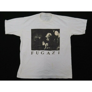 【เสื้อยืดพลัสไซซ์】เสื้อยืดแขนสั้น ผ้าฝ้าย 100% พิมพ์ลาย FUGAZI PUNK ROCK ไซซ์ XL สําหรับผู้ชาย