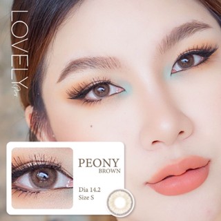 Peony Mini เลิฟลี่เลนส์  บิ๊กอาย คอนแทคเลนส์ ถนอมดวงตา แบบรายเดือน