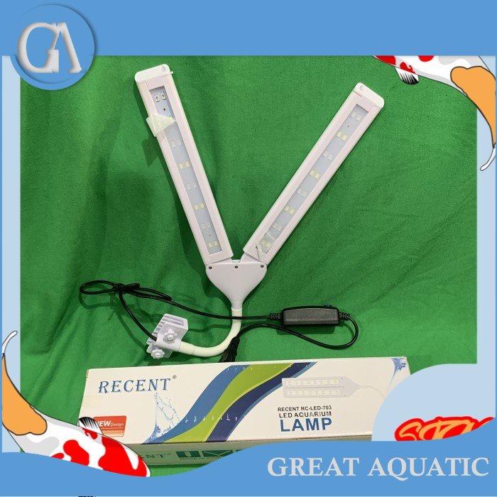 โคมไฟ LED พิพิธภัณฑ์สัตว์น้ํา RECENT RC LED 703 BUTTERFLY SPLIT 9 WATT