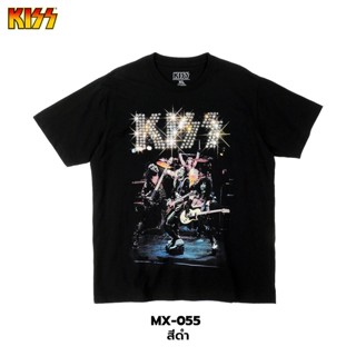 Power 7 Shop เสื้อยืดวง คิส ลิขสิทธ์แท้ KISS T-SHIRTS (MX-055)