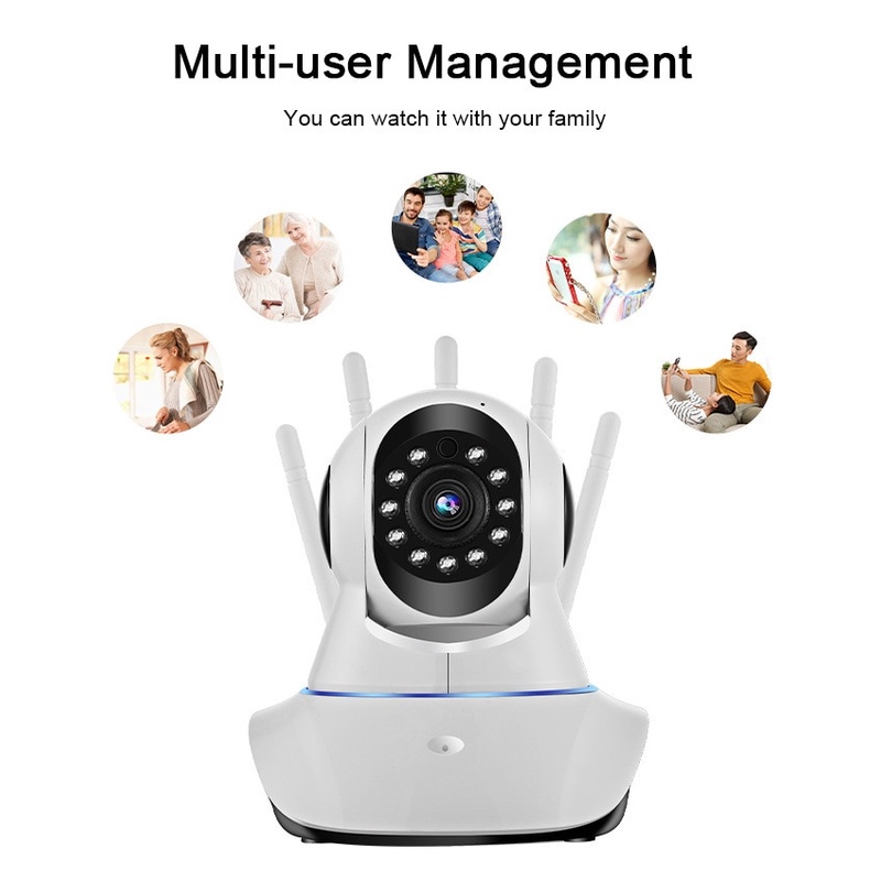 XQ WiFi PTZ กล้องอัจฉริยะ IR Sensor 480P กล้องวงจรปิด - Q6