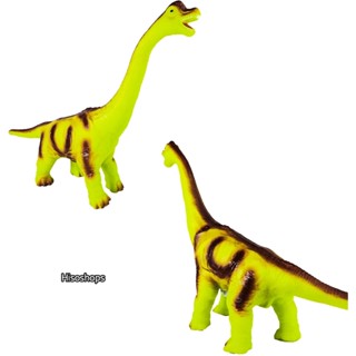 Brontosaurus ไดโนเสาร์คอยาว บรอนโตซอรัส สีเขียว ไดโนเสาร์คอยาว โมเดลเหมือนจริง สีสันสวยงาม งานสวยมากๆค่ะ Toy world เขียว