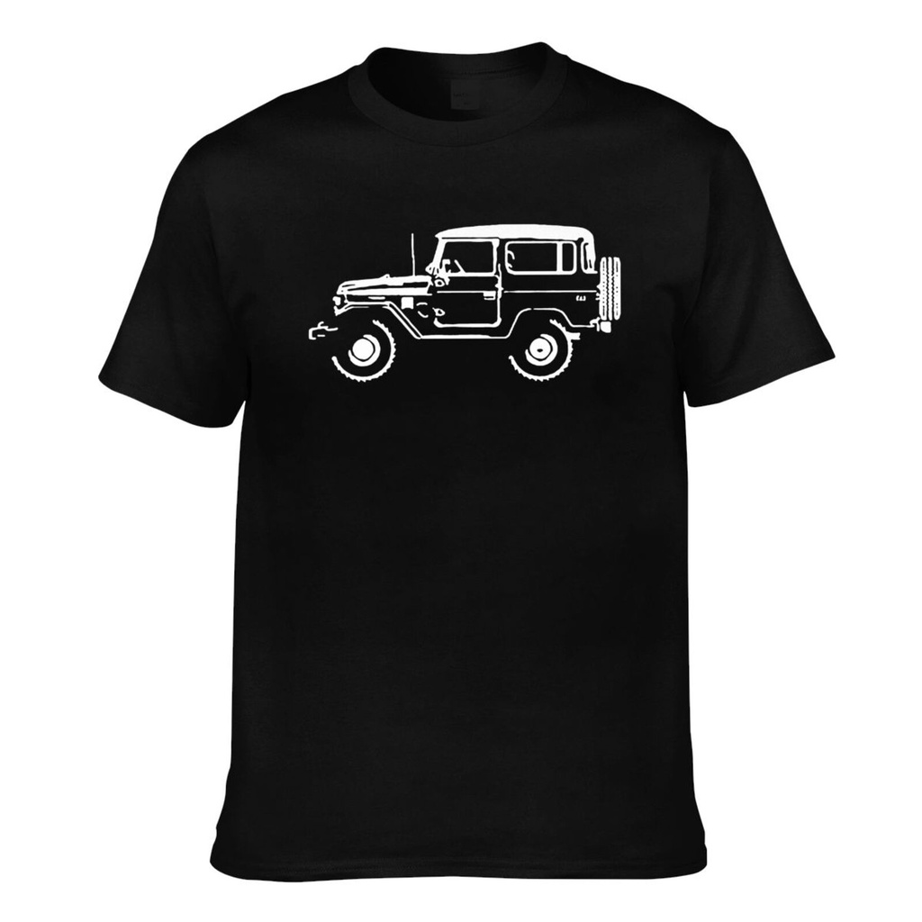 เสื้อยืดแฟชั่นที่กําหนดเองผู้ชายสวมใส่ Tooyotan Bj40 Fj40 Land Cruiser