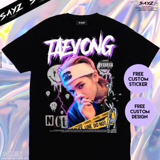 เสื้อยืดแฟชั่น Kaos Taeyong NCT U Ver Nct 2020 Nct 127 Bubu Nctzen Kpop Custom Kaos Kpop โดย SayzStreetwear ผู้ชาย T เสื