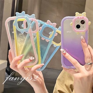 เคสโทรศัพท์มือถือแบบนิ่ม ใส ไล่โทนสี แฟชั่น สําหรับ Realme C35 C31 C30 C25Y C21Y C25 C25s C21 C20 C20A C12 C11 C17 9i 7i C15 5 5i 5s Narzo 50i 50A Prime 30A