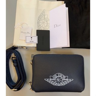 DIOR X JORDAN NAVY CROSSBODY MESSENGER BAG