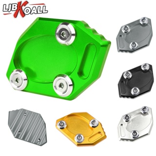 Ljbkoall แผ่นต่อขยายขาตั้งรถจักรยานยนต์ สําหรับ Kawasaki Ninja 250 300 EX300 EX250 ZX300R ZX250R 2013 2014 2015