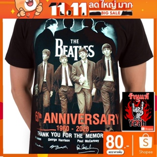 เสื้อวง The Beatles เสื้อยืดลาย เดอะบีเทิลส์ เสื้อยืด เสื้อยืดผู้ชาย เสื้อวินเทจ RCM1740