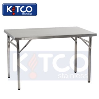 โต๊ะพับสเตนเลส เกรด 304 DFT-11-65 - Kitco Stainless