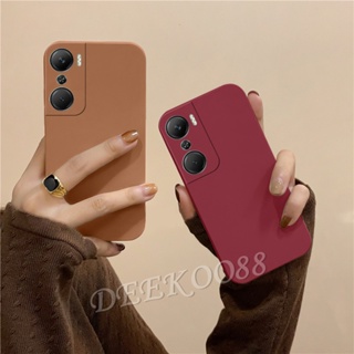 เคสโทรศัพท์มือถือนิ่ม ป้องกันกล้อง กันกระแทก สีพื้น สําหรับ Infinix Hot 20 Play 4G 5G 20i 20S FREE FIRE Note 12i 2022 Hot20 Hot20i