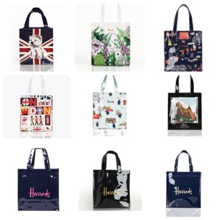 กระเป๋าถือ กระเป๋าสะพาย มี 3 ขนาด Harrods London Top-handle Shopping Bag กระเป๋า Shopping