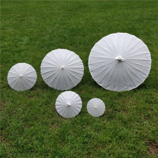 30pcs bridal wedding parasols White paper umbrellas Chinese mini craft umbrella 4 Diameter:40,60cm wedding umbrell00