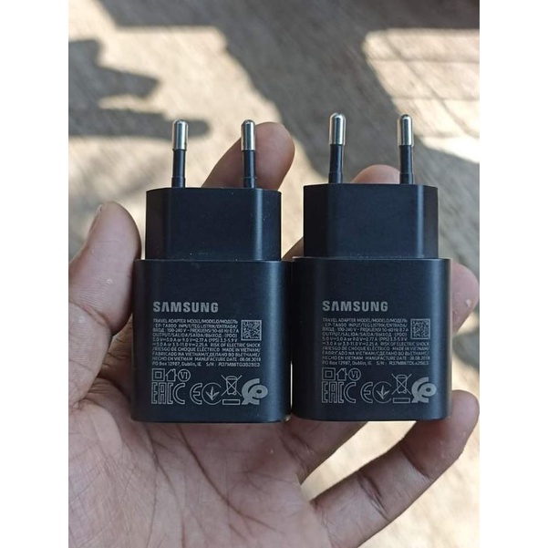 อะแดปเตอร์ชาร์จ Samsung S20 S21 Note 20 Ultra M51 A71 A72 ของแท้ มือสอง Hp