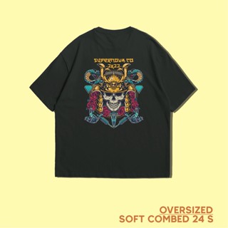 oversize T-shirt เสื้อยืด ลาย Supernova SAMURAI 24 พรีเมี่ยม ขนาดใหญ่ สําหรับผู้ชาย และผู้หญิง S-5XL