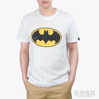 DOSH UNISEX T-SHIRTS BATMAN เสื้อยืดคอกลม แขนสั้น ผู้ชาย-ผู้หญิง XS-XXL FBMT5227-OW