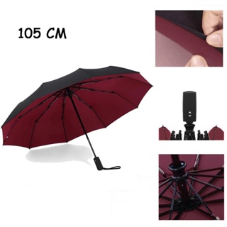 Windproof Double Layer Resistant Umbrella Fully Automatic Rain Men Women 10K Strong Luxury Business Male Large Umbrellas