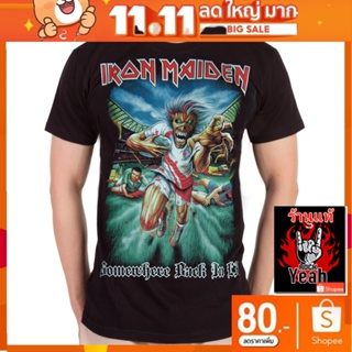 เสื้อวง Iron Maiden เสื้อผ้าแฟชั่น ไอเอิร์นเมเดน ไอร่อน เสื้อยืด วงดนตรี เสื้อวินเทจ RCM1011