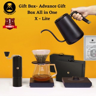 Timemore Advance all in one box X-lite /Chestnut C3 with E Kettle Fish Smart กาต้มน้ําอัจฉริยะ 600 มล.