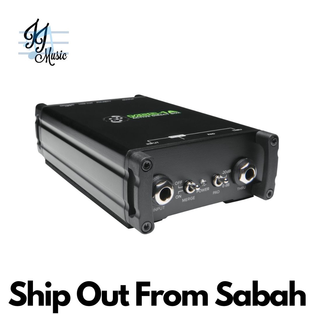 Mackie MDB-1A Active Direct Box (MDB 1A / MDB1A / DI BOX)