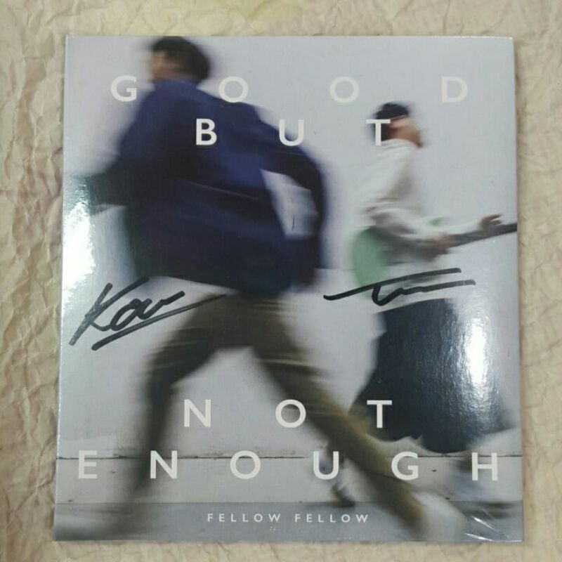 Cd ซีดีเพลงไทย FELLOW FELLOW ; GOOD BUT NOT ENOUGH [พร้อมลายเซ็นของแท้]🎸