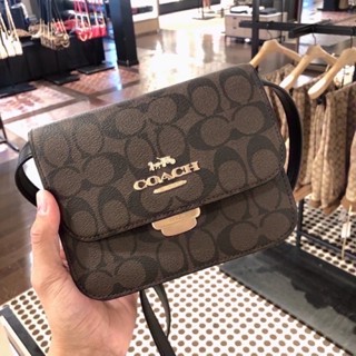 COACH C5592 MINI BRYNN CROSSBODY IN SIGNATURE CANVAS