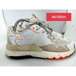 Adidas แท้ Size 40 ยาว 25 รองเท้ามือสอง ผ้าใบ แฟชั่น ทำงาน ลำลอง เดิน  เที่ยว วิ่ง ออกกำลังกาย เกรด A+(P2)