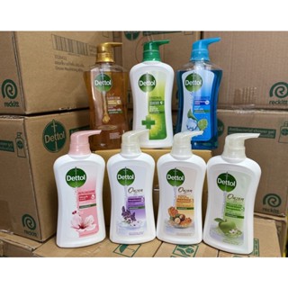 ครีมอาบน้ำ เดทตอล เจลอาบน้ำ   Dettol  Shower Gel 450-500 g. แล้วแต่สูตร