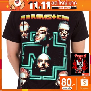 เสื้อวง Rammstein  รัมสไตน์  Rock เสื้อวินเทจ RCM1145