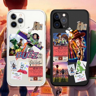 Toy Story เคสไอโฟน iPhone 12 11 pro max เคส 14 plus case 13 14 promax X Xr Xs Max couple cover โปร่งใส 7 8 plus เคส นิ่ม