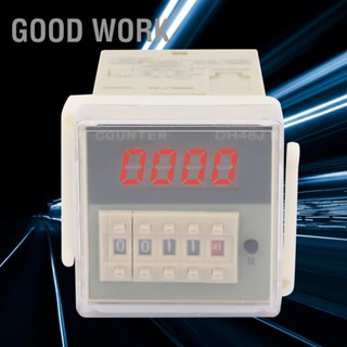 BGood Work O111Rom Dh48J-8A รีเลย์นับเวลาดิจิทัล Lcd 8 Pins 0-999900