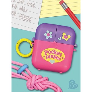 [ พร้อมส่ง 💕] AirPods Case Rubbie’s Room Pocket Player เคสแอร์พอด รับบี้ส์รูม แท้ เพิ่มสายคล้องคอได้ เคสแบบแข็ง