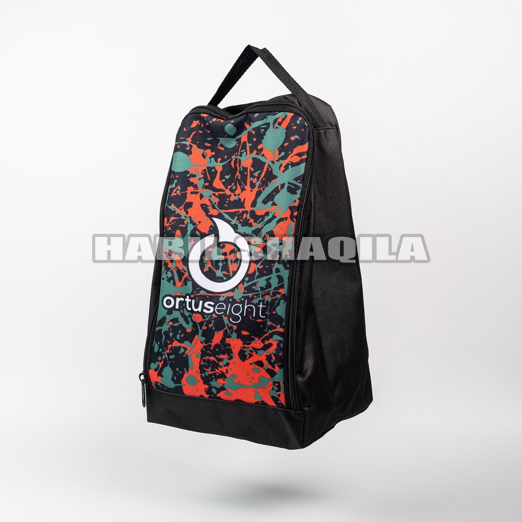 Ortuseight กระเป๋ารองเท้ากีฬาสีดํา Ortus Futsal Volleyball Shoe Bag