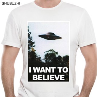 【 Plus Size 】 เสื้อยืด พิมพ์ลาย the x files i want to believe scully the x ไฟล์ x โปสเตอร์ที่ต้องการ GS