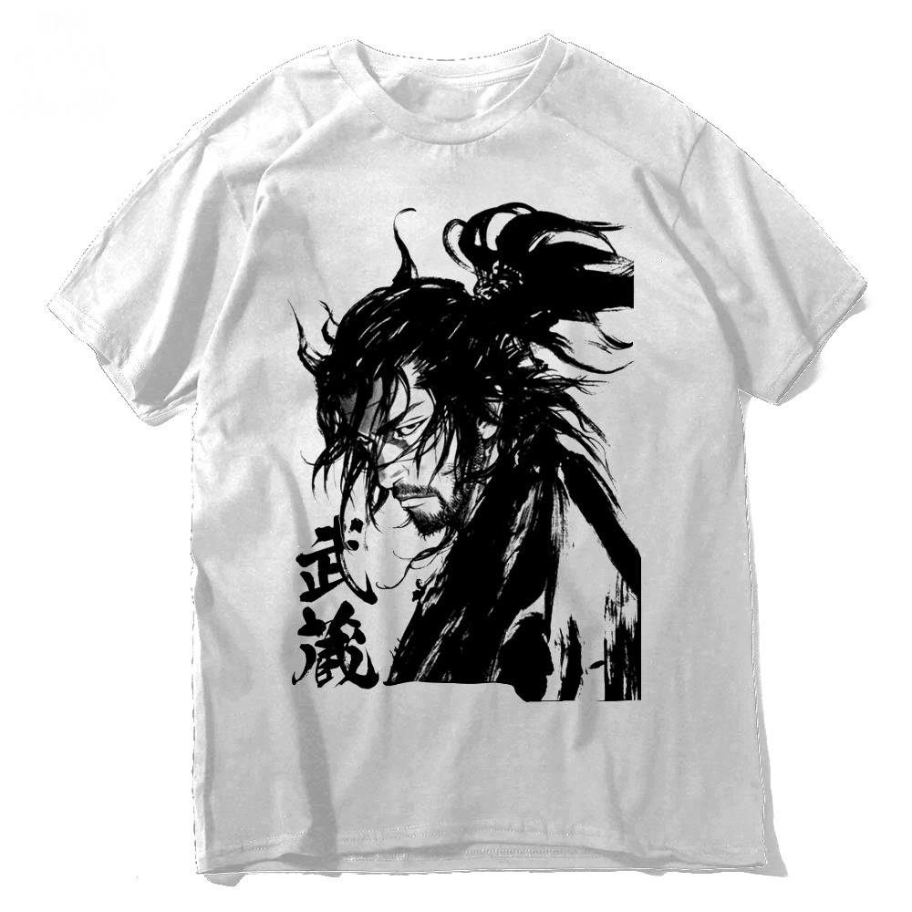 เสื้อยืดอนิเมะ Agx Miyamoto Musashi Den