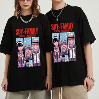 Anime Spy x Family Anya Yor Loid Forger men Cosplay T-shirt Short Sleeve Tops Fashion Tee Shirt Plus Size Round Neck