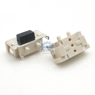 สวิทช์ หูฟัง บลูทูธ ปุ่มกด SMD Micro Tact Switch Touch กดติด-ปล่อยดับ SMD 3x6x3.5mm #TS3635 (1 ตัว)