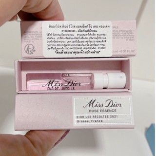 เคาน์เตอร์ไทย เทสเตอร์น้ำหอม #LIMITED EDITION MISS DIOR ROSE ESSENCE น้ำหอม Eau de Toilette 2ml