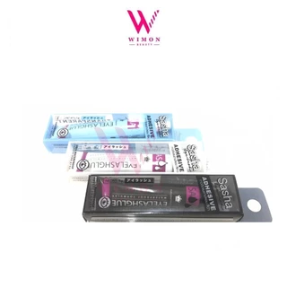 Sasha Adhesive ซาช่า กาวติดขนตา กาวติดแน่น กันน้ำ กันเหงื่อ 3 สี