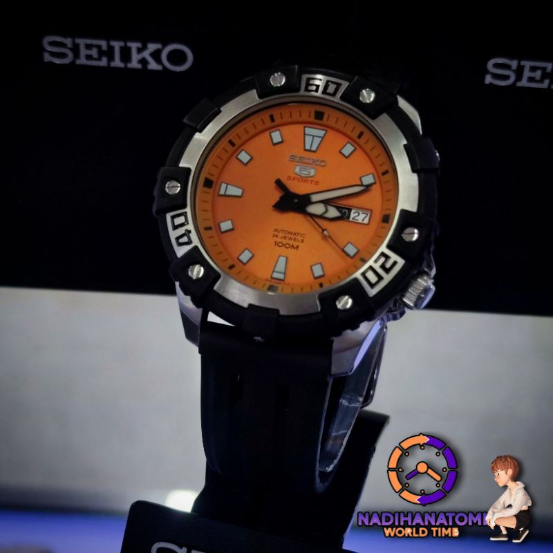 นาฬิกาข้อมือผู้ชาย Seiko 5 Sports Automatic SRP473 SRP473K1 SRP473K