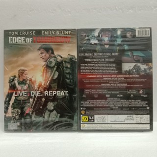 Media Play DVD Edge of Tomorrow / เอดจ์ ออฟ ทูมอร์โรว์ ซูเปอร์นักรบดับทัพอสูร (DVD) /S15474D (DVD ปกสวม)