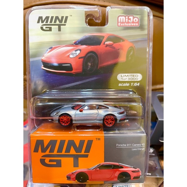 Mini GT Porsche 911 4s Chase