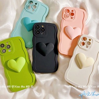 เคสโทรศัพท์มือถือ TPU ลายหัวใจ 3D สามมิติ สําหรับ Oppo A16 A57 2022 A54 A76 A96 Reno 2F 2Z Reno 5 7Z A5S A12 F9 A3S A9 A5 2020 A15 A15S A31 A53