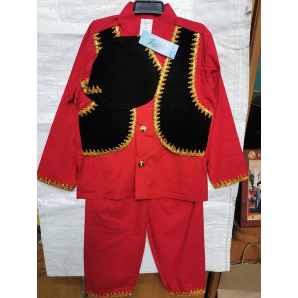 ชุดอาเซียนมาเลเซีย อายุ 3-7 ปี