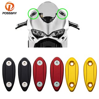 {GOOD} ฝาครอบกระจกมองหลังรถจักรยานยนต์ สําหรับ Kawasaki ZX6R ZX25R Ninja650