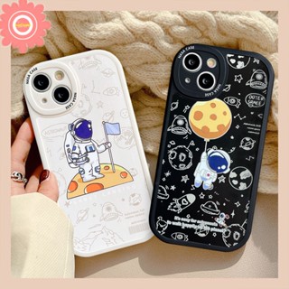 เคสโทรศัพท์มือถือ ลายนักบินอวกาศ Nasa สําหรับ Oppo A17 A17K A95 A15 A15S A16 A54 A96 A57 2022 A77S A76 A55 A52 A92 A55 A16K A16E A74 A5S A12 A7 A3S A96 A12E Reno 8 7 6 5z 6z 7Z 8Z 5 4F ปกอ่อน